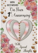 With Best Wishes On Your 1st Anniversary